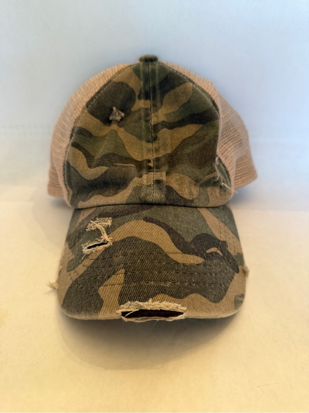 C.C Camo Trucker Hat - Green and Tan